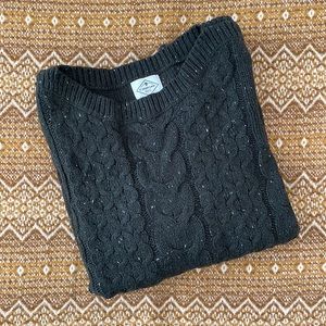 Forest Green Cable knit Sweater